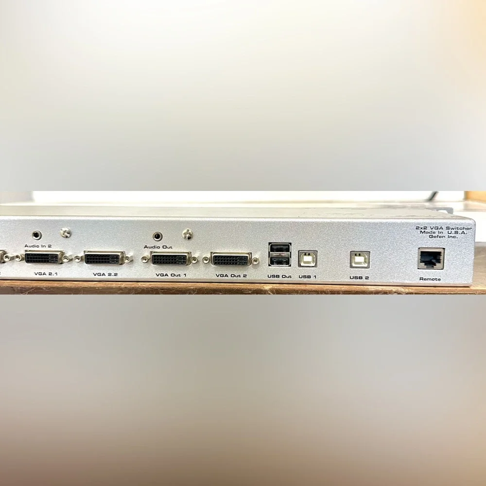 Gefen 2x2 VGA USB Audio Switcher